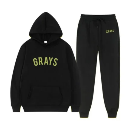 Essentials Grays Tracksuit – Black