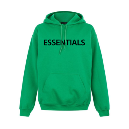 Oversized Essentials Sweat Hoodie Green
