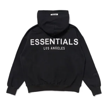 Black Essentials Los Angeles Hoodie