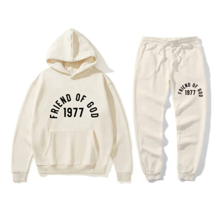 Essentials Friend Of God 1977 Off-White Tracksuit